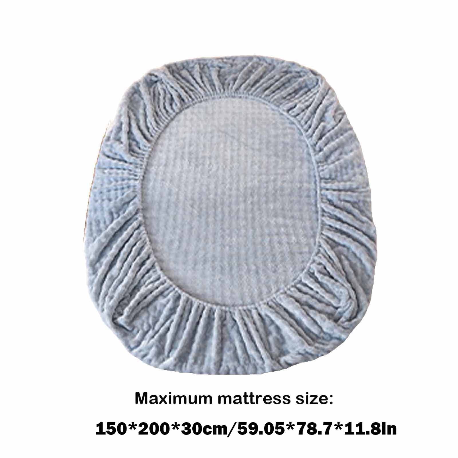 Vikakiooze Bed Sheet Winter Velvet Bed Piece Padded Bed Cover Mattress Protector Thickened Velvet Bed Cover Velvet Bedspread