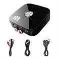 thumbnail image 2 of Receptor de Audio Bluetooth 5.3 NFC Adaptador Bluetooth AUX de 3,5 mm para Receptor Estéreo, 2 of 5