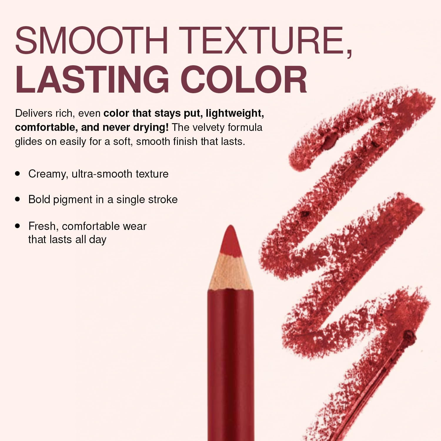 Palladio Lip Liner Pencil, Natural