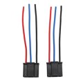 thumbnail image 2 of H4 Sockets de los Faros H4, Seguridad del Adaptador de 3 Pines de Alta Flexibilidad Confiable para la Lámpara de Cabeza, 2 of 7