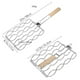 thumbnail image 4 of Red plegable para barbacoa de maíz - Clip de acero inoxidable para asar maíz, pollo, salchichas y verduras - Accesorio portátil para barbacoa al aire libre, 4 of 9