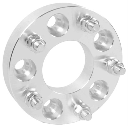 JEGS 65063 Billet Aluminum Wheel Adapter 5 x 4.75 Hub to 5 x 5 Wheel 1.25 Thick