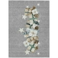 thumbnail image 2 of Addison Rugs Chantille Indoor/Outdoor Transitional Holiday Gray Machine Washable Rectangle Rug, 2'6" x 3'10", 2 of 7