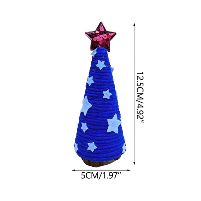 Decorative Cone-Shaped Table Tray for Independence Day Memorial Display 10 in Diameter