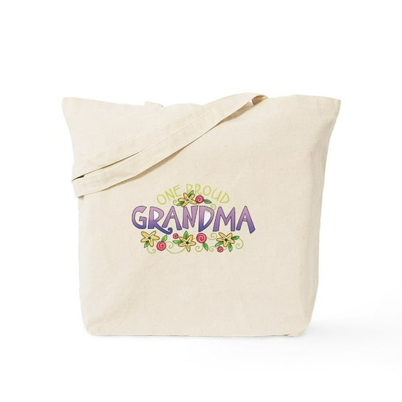 CafePress - GRANDMA Tote Bag - Unisex Canvas Tote Bag, Beige, 1-Piece