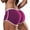 Purple, variant on Womens Panties Breathable Women'S Large Sports Low-Waisted V-Shaped Tight Fitting Lifting Buttocks Comfortable BriefsBlackL