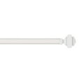 thumbnail image 3 of Exclusive Home Rockwell 1" Window Curtain Rod and Finial Set, Adjustable 66"-120", Off White, 3 of 8