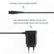 thumbnail image 5 of EU Plug Compatible Shaver Charger Adapter Cord for QP6520 QP6510 HQ8505 15V Power Supply, 5 of 5