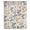 Navy Orange Beige, variant on Orange Grey Botanical Sheer Curtains 72 Inches Long, Rustic Country Spring Floral Summer Leaf Light Filering Curtains, Breathable Simi Curtain Privacy Drapes for Living Room Bedroom Window Treatment