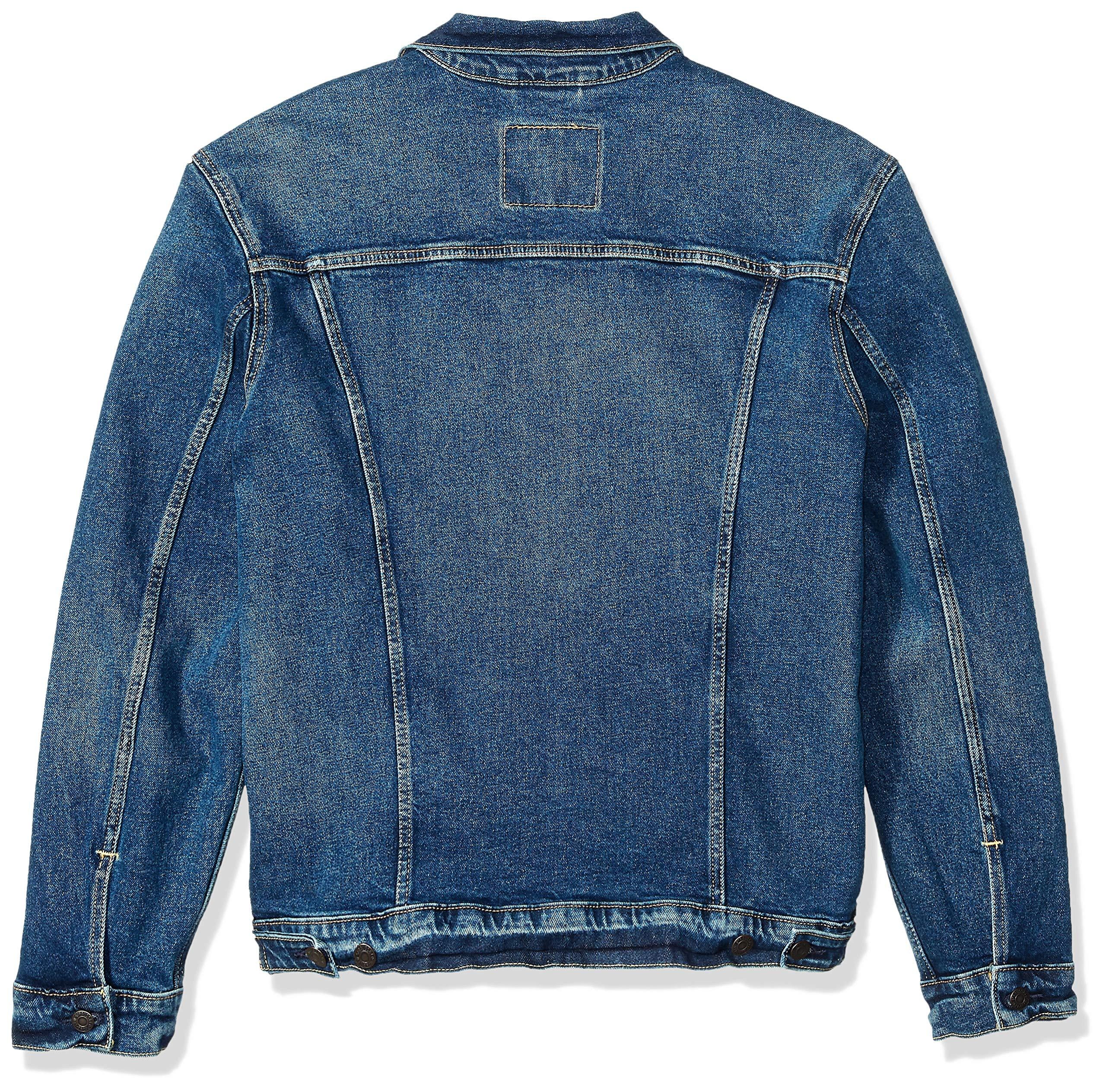 ジャケット・アウター Levi's denim long coat Filled Long Coat - Blue | Levi's® US