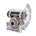 thumbnail image 3 of 5:1-80:1 Worm Reducer NMRV030 11mm Input Shaft RV030 Worm Gearbox Speed Reducer for NEMA 23 Motor ,Low Noise - 5 RATIO 1_FLANGE 57X57, 3 of 5