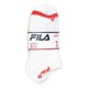 thumbnail image 1 of Calcetines Fila No Show 3 Pack Blanco Blanco Unico, 1 of 4