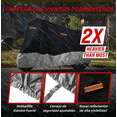 thumbnail image 4 of Funda Motocicleta Grueso Cubiertas 100% Modelo Negro, 4 of 4