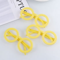 PBPBOX 12 Pcs Spectacles Without Lens Dress Up Eyewear Frame No Lens Eyewear Frame Yellow