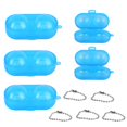 thumbnail image 2 of FLAMEEN 2 Balls With Chain 5PCS Table Tennis Storage Box, Table Tennis Container, Pong Ball Storage Box Accessory For Table Tennis Enthusiast Outdoor Sports, 2 of 8