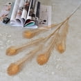 thumbnail image 3 of Coofit 2PCS Artificial Flower Lifelike Peacock Tail Fake Plant Fake Flower for Wedding, 3 of 6