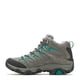 thumbnail image 5 of Bota Merrell Moab 3 Mid Impermeable Mujer Granito Ancha 9, 5 of 9