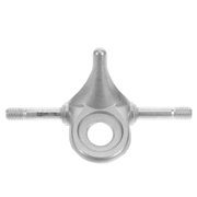 Masteelf Hemoton Roller Skate Triangle Trucks 1 Set Aluminum Alloy Plate Replacement for and Stable