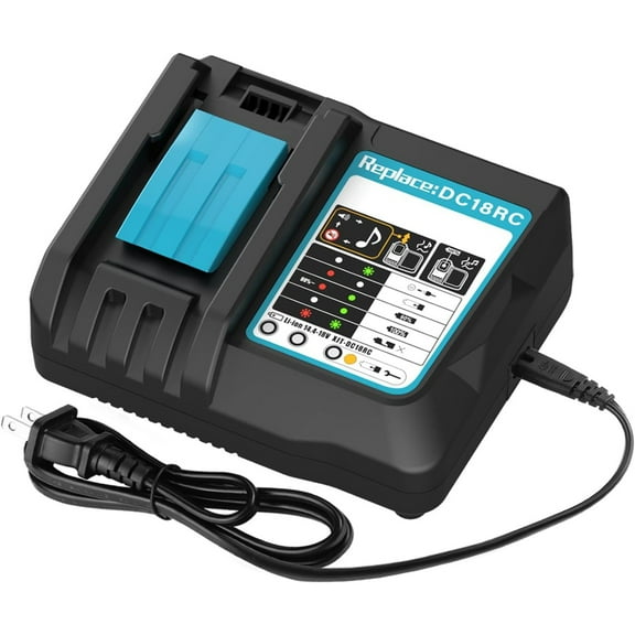 FUBIS DC18RC Rapid Battery Charger DC18RD DC18RA for Makita 14.4V-18V LXT Li-ion Battery BL1815 BL1820 BL1830 BL1850 BL1860 BL1840 BL1430 BL1415