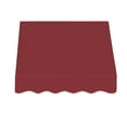 thumbnail image 3 of Awntech 3.38 Ft San Francisco Closed-Sided Fixed Awning Canopy (40.5in x 16in x 30in), Burgundy, 3 of 4