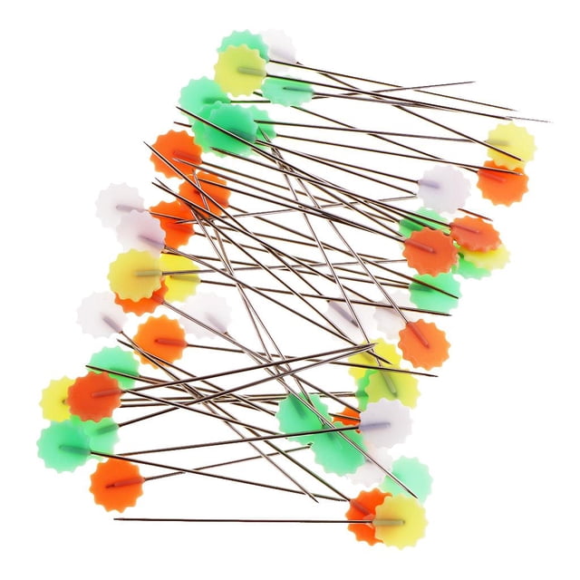 50 piezas alfileres de alfileres alfileres de acolchado rectos para decoración de joyería de modista