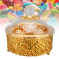 thumbnail image 1 of Mini Candy Box, Retro Storage Box, European Style Acrylic Mini Small Candy Jar Decorative Jar Box Serving Platter with Clear Lid for Gift Bracelet Snack Crafts Jewelry, 1 of 7