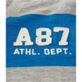 thumbnail image 2 of Aeropostale Playera Adornada A87 de Rayas para Hombre, Gris, Small Aeropostale Camiseta adornada, 2 of 2