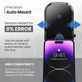 thumbnail image 4 of Mighty Mount Fast Wireless Car Charger Mount - Grip Cradle (Auto Scan Version 2.0), 4 of 7