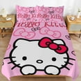 thumbnail image 2 of Hello Kitty Bedding Sets for Kids Men Women King Size 3pcs 1 Comforter Cover And 2 Pillowcases, 2 of 11