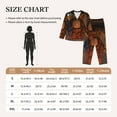 thumbnail image 6 of Lsque Five Nights At Freddy'S Pattern Long Sleeve Pajama Set for Women - Soft 2-Piece Sleepwear and Loungewear Set with Pockets, Comfy Nightwear, 6 of 8