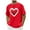 Red(New), variant on PNTUTB Valentine's Day Men's Fashion Themed Prints Short Sleeve Crew Neck Casual Loose Comfortable T-shirt