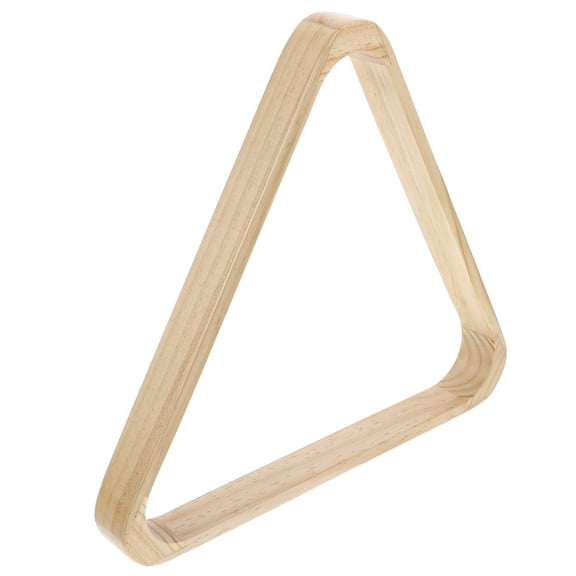 Masteelf Wall Mount Billiard Balls Rack Hardwood Billiard Balls Holder 9 Stick Holder for Cues Sticks Storage Pool Table Accessories Equipment Organizer Light Yellow