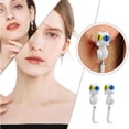 thumbnail image 2 of Pendientes Modernos VentDepot EarringCat02 5Pzas Gato Tuerca Blanco Metal, 2 of 5