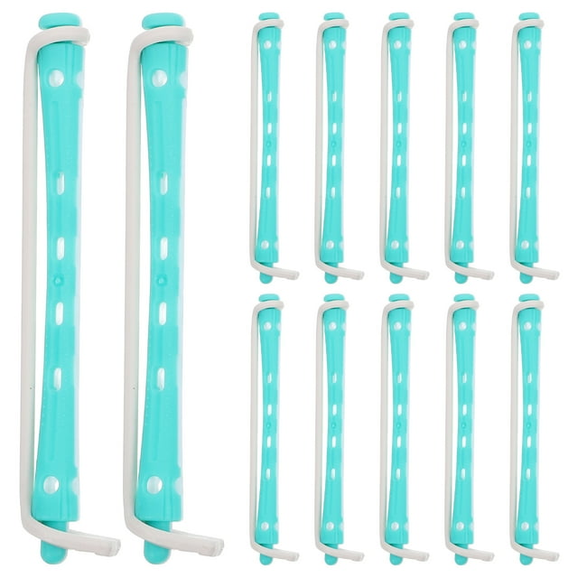 Milisten 12 Pcs Tiges Permanentes de Bouclage Rouleaux pour Femmes Boucleurs Portatifs Tiges Permanentes pour Cheveux