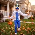 thumbnail image 3 of Animal Hospital Anomaly Costume Halloween Cosplay, 2026 Anomaly Game Character Jumpsuit with Mask, Halloween Party Wear, 3 of 6