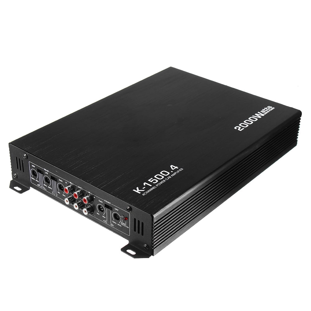 2000W 4 Channel Car Amplifier Speaker Vehicle Amplifier