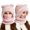 Pink, variant on Bear Beanie Ski Mask Hat for Adults, 3-in-1 Winter Knit Hood with Ears, Plush Lined Warm Cold-Weather Cap for Head & Neck Coverage