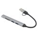 thumbnail image 4 of Estación de acoplamiento USB, tipo C del HUB del USB tipo Cto Diseño aerodinámico del eje del divisor del USB de la estación de acoplamiento USB Jadeshay A, 4 of 8