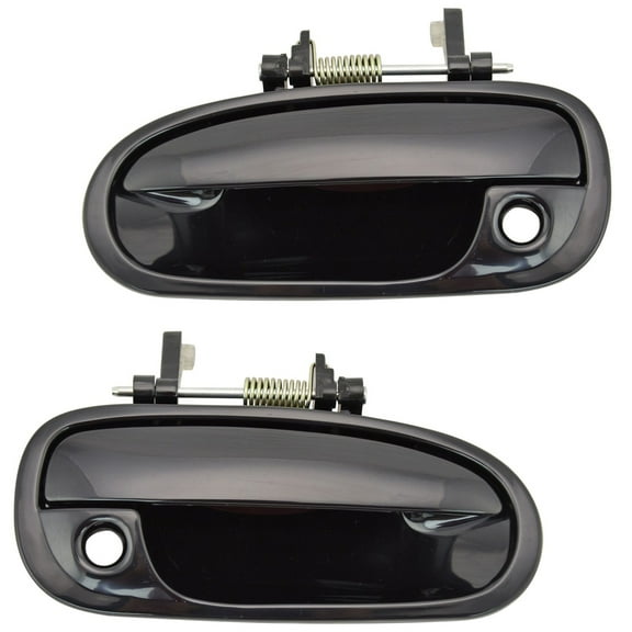 TRQ Front Outside Exterior Door Handle Pair Set for 96-00 Honda Civic DHA36959