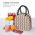 thumbnail image 6 of Haiem Polka Dot Printed Lunch Bag Women, Lunch Box Lunch Bag for Women, Small Leakproof Cute Lunch Tote Large Capacity Reusable Insulated Cooler Lunch Container, 6 of 6