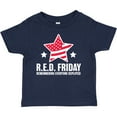 thumbnail image 3 of Inktastic Red Friday Remembering Everyone Deployed with Red American Flag Boys or Girls Baby T-Shirt, 3 of 5