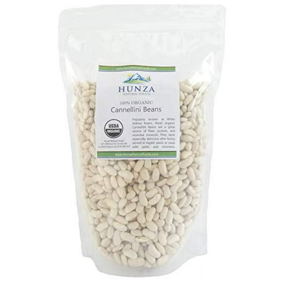 Organic Cannellini Beans - 2lbs (Hunza)