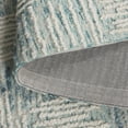 thumbnail image 6 of SAFAVIEH Abstract Salma Striped Geometric Area Rug, Blue/Ivory, 5' x 8', 6 of 11