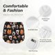 thumbnail image 4 of Balery Different Breeds Of Dogs Pantalones cortos deportivos para mujer con forro y dos bolsillos, elásticos, para entrenamiento, gimnasio, yoga-Medium, 4 of 7