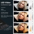 thumbnail image 3 of Lámpara para selfies Neewer NL-60AI, 60 LED, 2000 mAh, recargable, 3 of 8