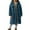 A-Navy, variant on Girls Winter Fuzzy Coat Solid Color Fleece Hoody Jackets Faux Fur Warm Winter Outwear Jackets A-Burgundy