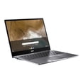 thumbnail image 2 of Acer Chromebook Spin 713 CP713-2W-3311 - Flip design - Core i3 10110U / 2.1 GHz - Chrome OS - 4 GB RAM - 64 GB eMMC - 13.5" IPS touchscreen 2256 x 1504 - UHD Graphics - Bluetooth, Wi-Fi 6 - steel gray - kbd: US, 2 of 15