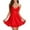 Red, variant on Cami Nightgowns for Women Elegant Solid Lace Spaghetti Strap V-Neck Sleepwear Lightweight Low Cut Bow Mini Camisole Nightdress