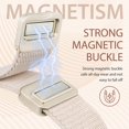 thumbnail image 4 of Wearlizer Magnetic Stretchy Band Compatible with Versa 4/3/Sense 2/Sense, Celtic Knot Elastic Nylon Watch Strap for Women Men, Dressy Soft Fabric Wristband with Magnetic Clasp, 4 of 7