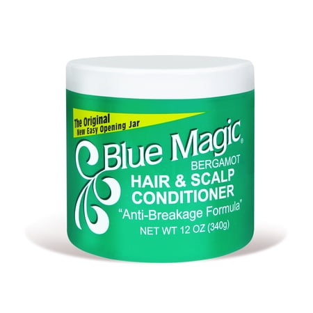 (2 Pack) Blue Magic Bergamot Hair & Scalp Conditioner, 12 oz (340